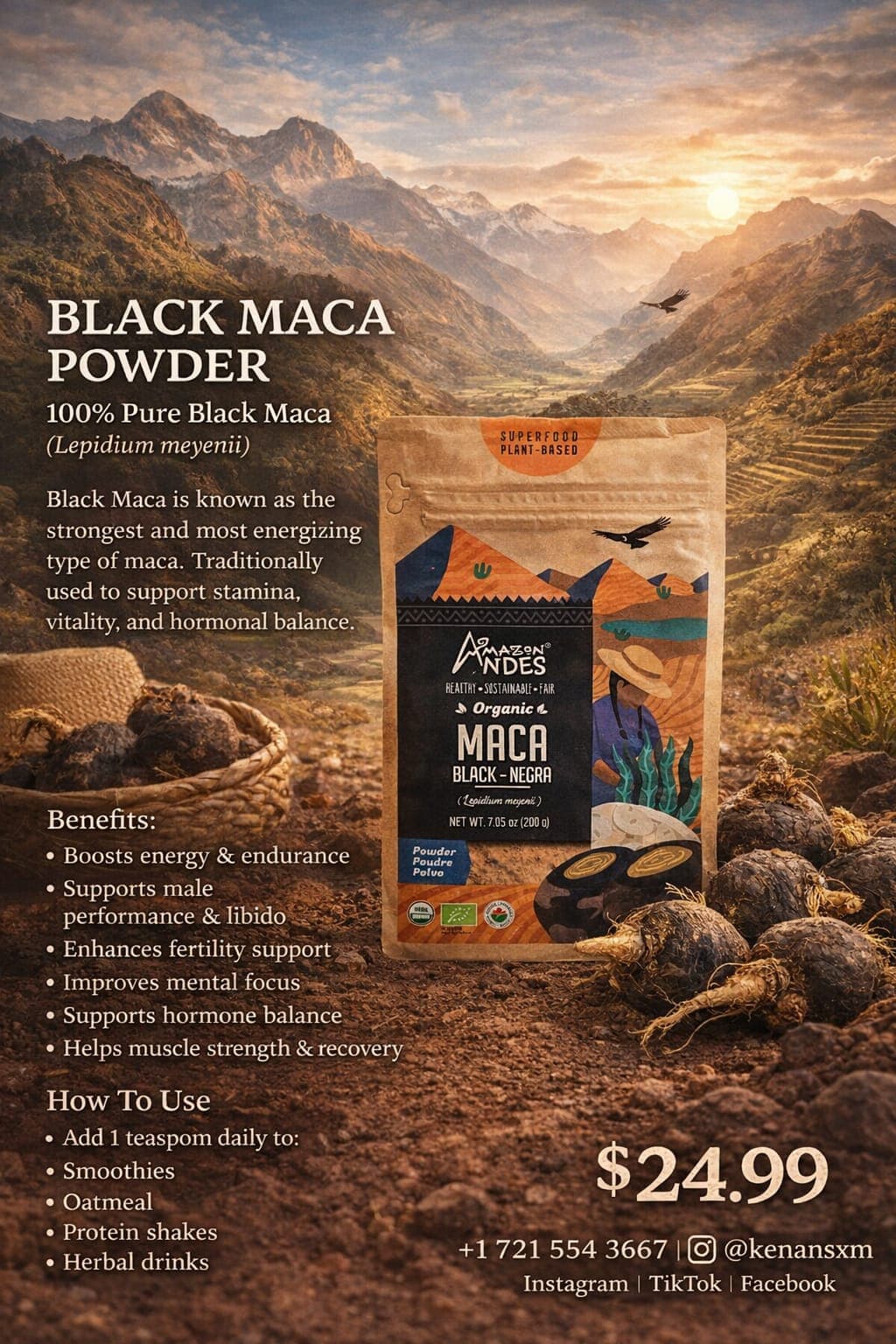 Black Maca Powder